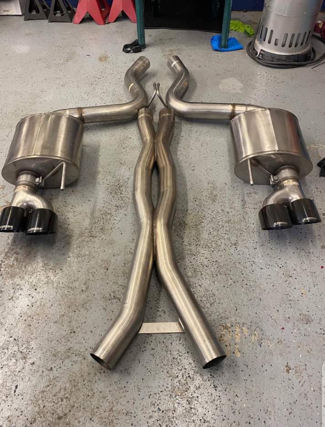 Corsa sport catback exhaust for 2015+ mustang