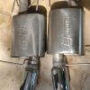 2011-2012 Mustang Shelby GT500, BORLA Atak Axle Back Exhaust system, S-Type.