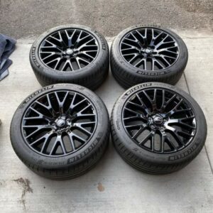 Performance Pack Wheels and Tires from a 2018 Mustang GT