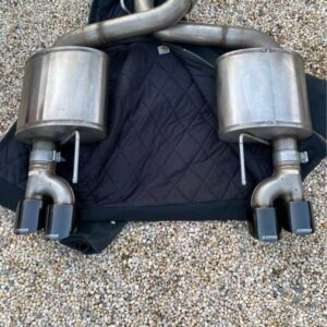 s550 Corsa Extreme Exhaust- Black Quad tips