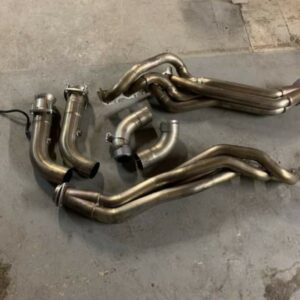 2018-2020 mustang GT Corsa long tube headers 1-7/8 x3 ugh catless pipes.