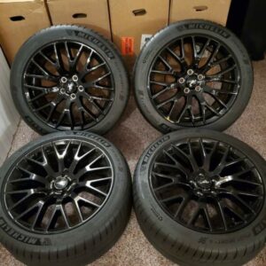 Ford Mustang GT Premium Performance Package Factory wheels and tires.