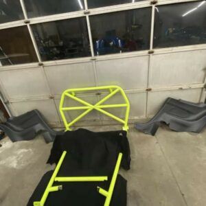 CMS 4pt Performance Roll Bar For 2015-2021 Mustang S550/Shelby GT350/R/GT500 with RSD and Side panels