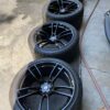 A set of P51 wheels with Nitto NT555 G2 tires.