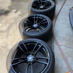 A set of P51 wheels with Nitto NT555 G2 tires.