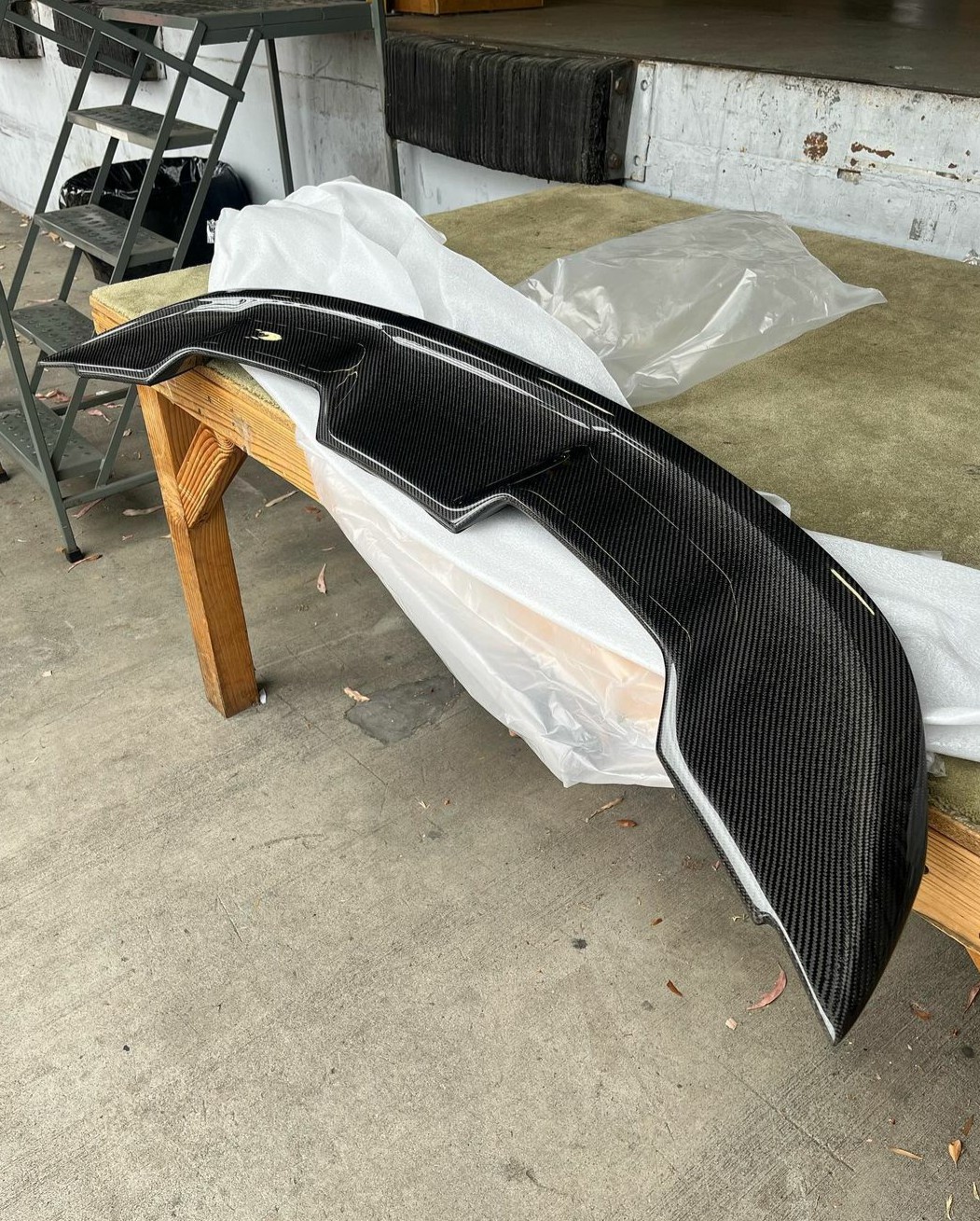 2020-2022 Shelby gt500 type OE carbon fiber rear spoiler