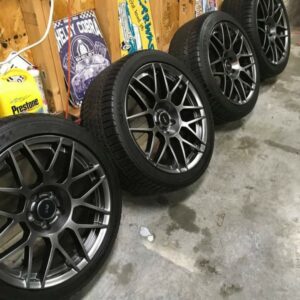 Ford Mustang Shelby gt500 forged performance pack wheels with Michelin Pilot Sport A/S-3 tires