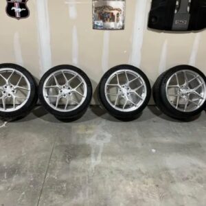 Velgen VFMBX5 forged wheels.