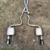 2015-2017 Mustang Corsa xtreme single black tips exhaust