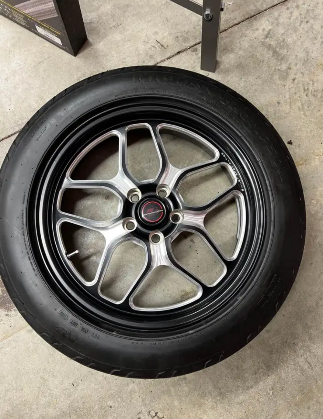 Billet Specialties win lite dragpack wheels wrapped in Mickey Thompson Tires - Image 2