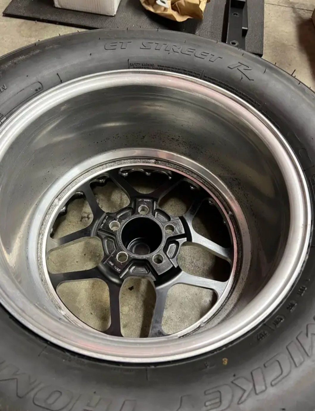 Billet Specialties win lite dragpack wheels wrapped in Mickey Thompson Tires - Image 3