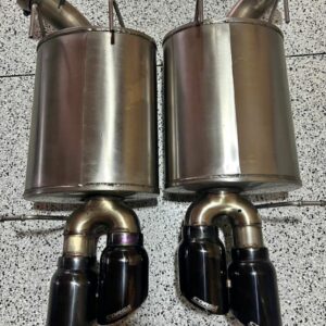2013-2014 Mustang Shelby GT500 corsa sport axle back with lack tips